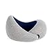 Produktbild OSTRICHPILLOW GO Reisekissen mit Memory Foam für Flugzeuge, Auto, Nackenstütze für das Fliegen, Power Nap Kissen, Reisezubehör für Frauen und Männer  erhältlich in Blue