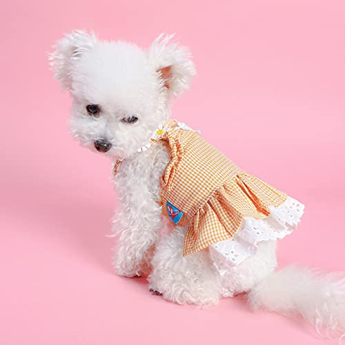 Vestido floral para perros XS miniatura 6