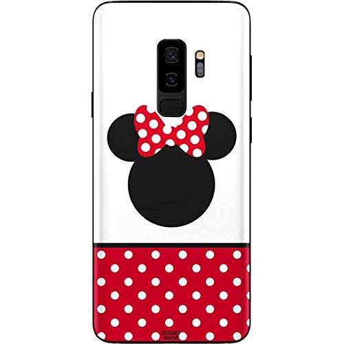 Skinit Decal Phone Skin Compatible with Galaxy S9 Plus - Officially Licensed Disney Minnie Mouse Symbol Design
