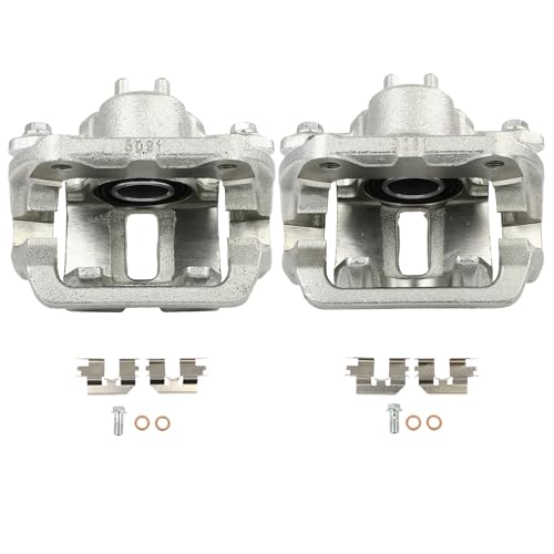 Image of 19B2929A 19B2928A Rear Left & Right Disc Brake Calipers Assembly