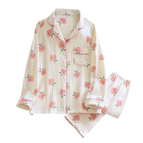 Pyjama rose pêche pour femme le homewear doux et mignon de vos soirées d'été