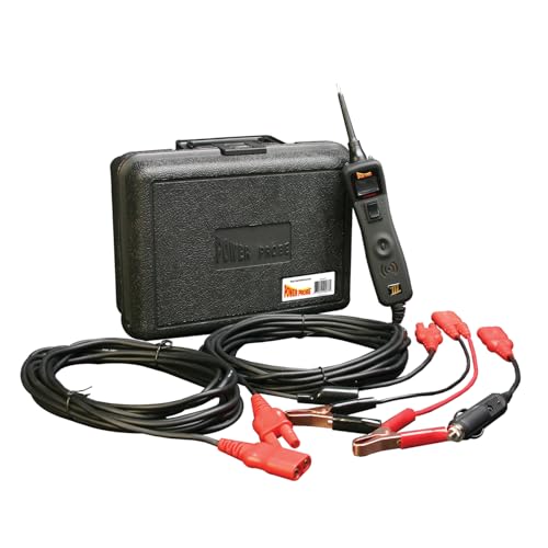 Power Probe III w/Case & Accessories - (PP319FTC) [Car Automotive Diagnostic Test Tool, Digital Volt Meter, AC/DC Current Resistance, Circuit Tester] (Black - Limited Edition)