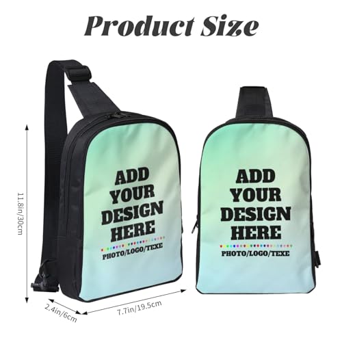 Custom Sling Bag Customized bags Personalized Shoulder Daypacks Crossbody Bags Chest Bag Travel Hiking Daypack2
