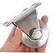 Gatuida Stainless Steel Groove Wheel Pulley Heavy Duty Door Pulley for Sliding Track Doors Versatile Application Residential Industrial Settings Smooth Operation Ergonomic Design