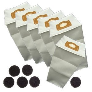 France Aspiration - Sac Aldes 30 Litres Universel + 5 Filtres Pour Centrales Axpir, Blue, Boosty, Dooble, Confort, Energy, Family (5 Achete = +1 Offert)