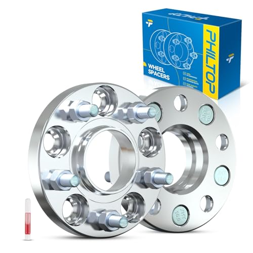 Image of PHILTOP 5x4.5 Hub-Centric Wheel Spacers 20mm for Honda CR-V