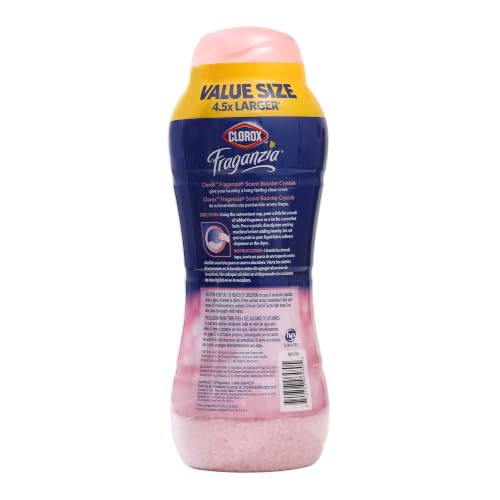 Image of Clorox Fraganzia Scent Booster Crystals, Rose Scent, 70 Oz Bottle, 6-Pack
