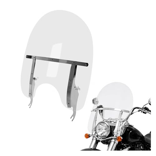 HECASA Detachable Windshield for Harley