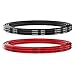 Produktbild 18 Gauge Silikon Draht 8,2 Fuß schwarz und 8,2 Fuß Rot weich und flexibel, niedrige Impedanz, 18 AWG Silikon Draht 150 Litzen von 0,08 mm Kupferdraht für RC-Car, Drohne, Flugzeugbatterie etc