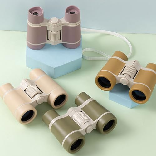 Binoculares infantiles 4x30 livianos y fáciles de usar miniatura 4