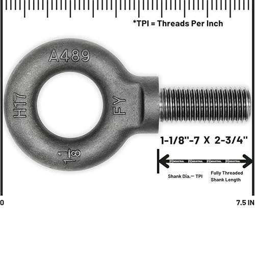 Image of Lifting Shoulder Eye Bolt 1-1 /8 inch-7 X 2-3 /4 inch