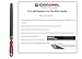 Corona FE405510BC1CD Mill Bastard Cut File with Handle Carded, 10-Inch