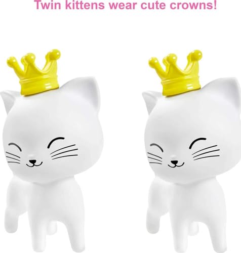 Barbie Extra Muñeca Curvy con 2 Gatitos y Accesorios miniatura 4