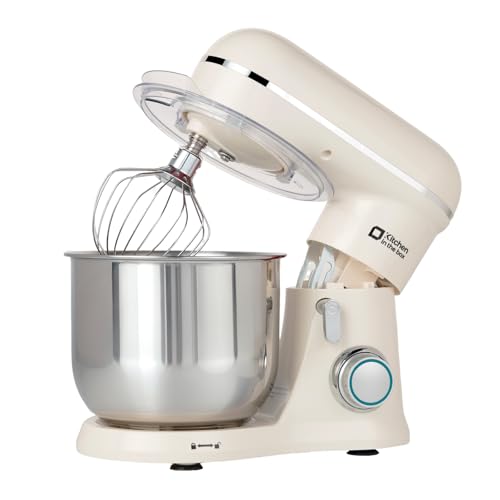 Kitchen in the Box Stand Mixer, 3.5 QT Small Kitchen Electric Stand Mixers, 10-Speed Portable...