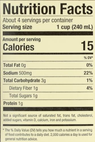 Pacific Natural Foods Organic Vegetable Broth (1 x 32 FL OZ) - Image 2