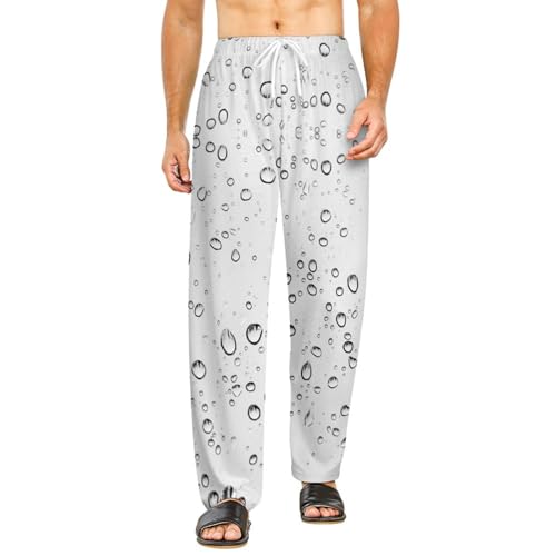 Pantalon de nuit femme long avec poches idéal pour vos week-ends