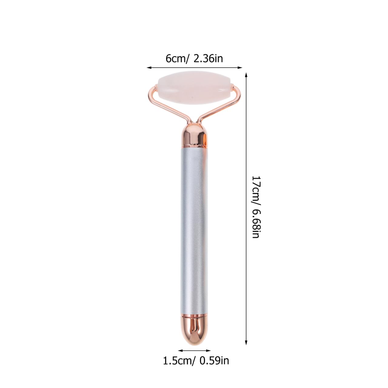 NOLITOY 3-in-1 NatüRlicher Jade Gesichtsroller MassagegeräT für Gesichtsmassage Und Hautpflege Anti-Aging Werkzeug Zur FöRderung Der Kollagenproduktion Und Reduzierung Von Schwellungen
