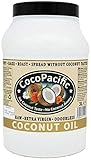 CocoPacific - Aceite de coco virgen extra crudo e inodoro, 3 L