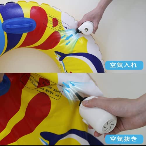 FIRE BULL 電動エアーポンプ 携帯式エアーポンプ 電池USB充