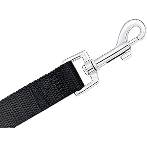 15ft 20ft 30ft 40ft 50ft Long Dog/Puppy Lead Obedience Recall Training Dog Leashes for Small Medium Dogs Camping, Training, Play, or Backyard (15 FT, Black) 15ft 20ft 30ft 40ft 50ft Long Dog/Puppy Lead Obedience Recall Training Dog Leashes for Small Medium Dogs Camping, Training, Play, or Backyard (15 FT, Black)