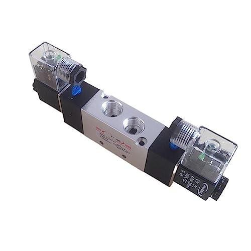 Électrovanne pneumatique 4V320-08 5/2 voies double bobine 24V DC 1/4