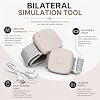 Herramienta de Estimulación Bilateral, Unidades de Vibración Dobles con Correas Ajustables, Dispositivo de Terapia EMDR para Niños y Adultos 6