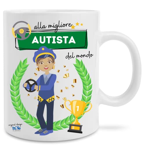Portachiavi In Acciaio Inox Con Incisione Autista Di Scuolabus – Regalo Di Ringraziamento Per Autista