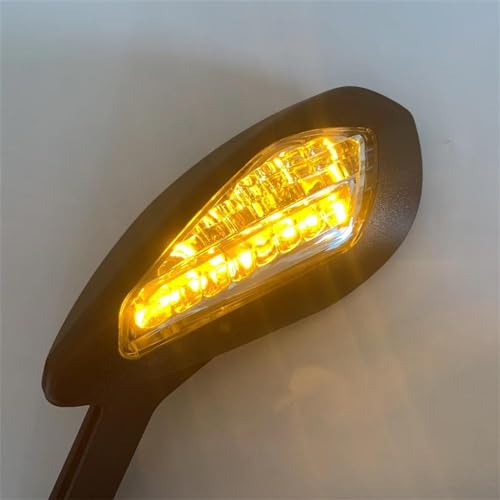 Espejos retrovisores con intermitentes LED para DUCATI 1299 Panigale ABS 6