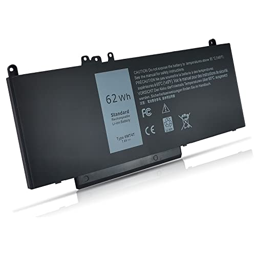 E5470 E5570 Battery, 6mt4t Battery 62wh Dell Compatible with Latitute E5570 5570 14 E5470 5470 E5270 5270 Dell Precision 3510 M3510 7V69Y TXF9M 79VRK HK6DV 07V69Y 079VRK 0TXF9M 451-BBUO 451-BBUN