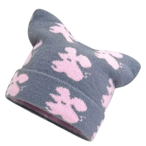 Lovely Mouse Hat Warm Winter Hat Unisex Cartoon Hat Children's Animal Hat Unisex3