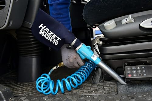 HAZET 9043N-10 zuig-/blaaspistool | praktische eenhandschakelaar, met metalen behuizing, vacuümniveau: 7,5 mmHg | voor het opzuigen van vuil in de stofzak en het uitblazen van oppervlakken'. - Afbeelding 4