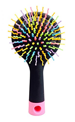 LOUISE MAELYS Detangle Hair Comb Rainbow Detangling Hair Brush for Kids and Adults