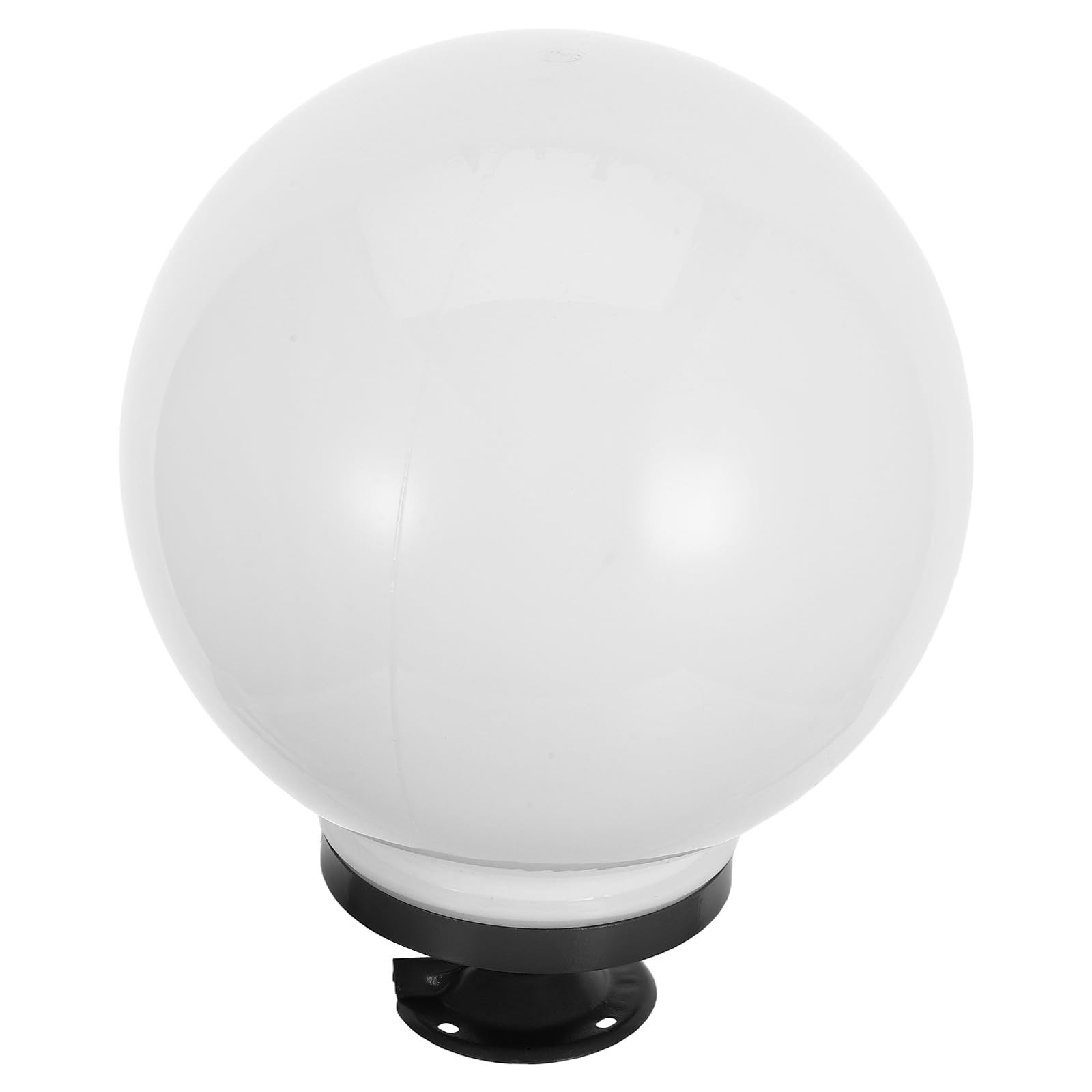 Globe lumineux extérieur blanc rond étanche pour éclairage applique de terrasse - 8