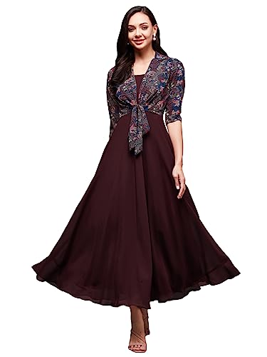 Image of Miss Chase Women's Round Neck Cap Sleeves Lace Knee -Long Skater Dress