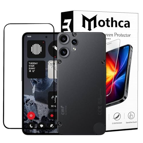 Image of Mothca Advance Military-Grade Tempered Glass Screen Protector Compatible for Nothing CMF Phone 2 Pro 5G with Edge to Edge Coverage - Case Friendly, Anti-Scratch & Bubble-Free Installation Kit