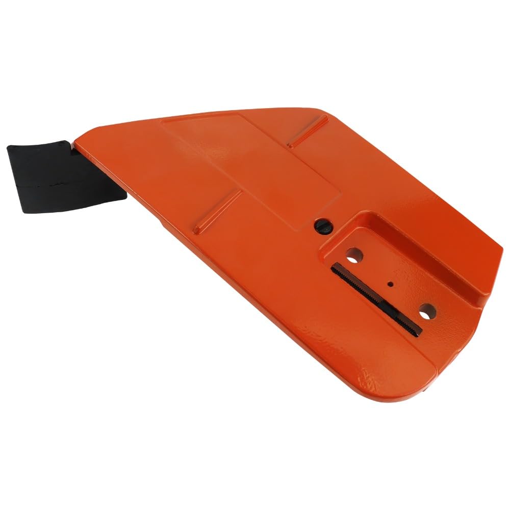 Cubierta de Embrague Lateral Freno Cadena, Compatible con Motosierra Husqvarna 365 372 372XP 371 362 385 390 570 575 Piezas de Motocicletas