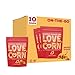 HABANERO LOVE CORN - 1.6oz (10 BAGS) Crunchy Corn, Gluten-free, Vegan, Non-GMO, Sugar-Free, Spicy Snack