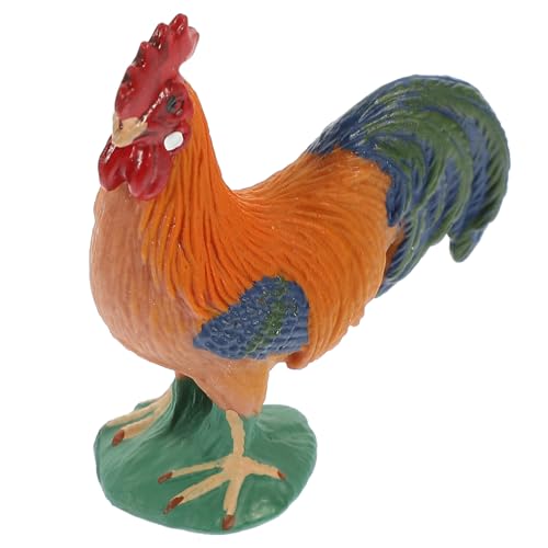 ibasenice Statuette de Poulet Décorative pour Jardin et Aménagement Paysager Figure de Volaille