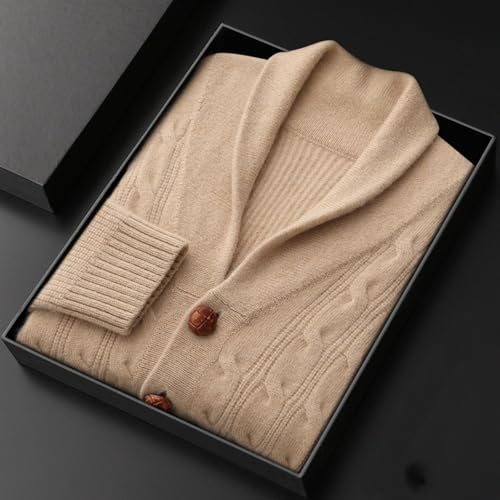 Men's Thickened Cardigan Knitted Base Layer Outerwear2
