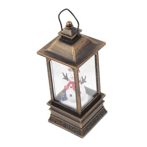 BESTonZON Christmas Lantern Decorative Led Lamp Charming Xmas Handheld Lantern for Holiday Parties Festive Home Decor and Seasonal Celebrations