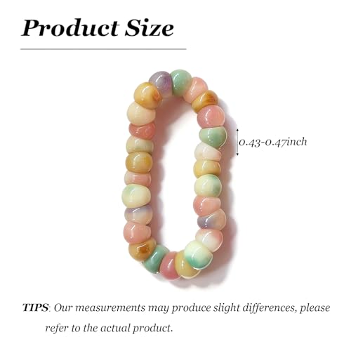 Image of Fidget Bracelet Bodhi Seed Bracelets Anxiety Fidget Bracelets Protection Healing Stretch Alleviate Anxiety Stress Protection Healing Bodhi Jewelry Gifts for Women Men