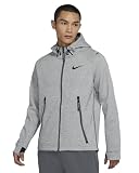 Nike Pro Men’s Therma Fleece Sphere Max Jacket, Grey, LARGE