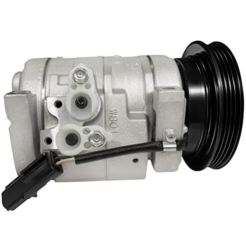 Image of SCITOO AC Compressor fit 2001-2010 for Chrysler for PT Cruiser 2.4L | Fast Cooling, Ultra Low Noise (≤72 dB)AC Compressor with Clutch, Easy Installation, 68338 78387 78399