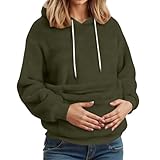 Generisch Damen Oversize Hoodie Mit Katzentasche Lustige Sweatshirts Mit KäNgurutasche ÜBergrößE Katzen Und Hunde Tragetasche Pullover Niedlicher Haustierhalter Kapuzenpullover LangäRmeliges