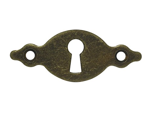 Preisvergleich Produktbild 5 x Schlüsselschild Schlüsselschilder altmessing Messing antikmessing antik alt