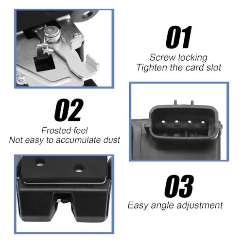 Image of MDEOOSKY Tail Gate Door Lock Latch Actuator, Replacement for Hyundai Santa Fe 2013-2016 Kia Soul 2014-2019, 81230-2W000 812302W000