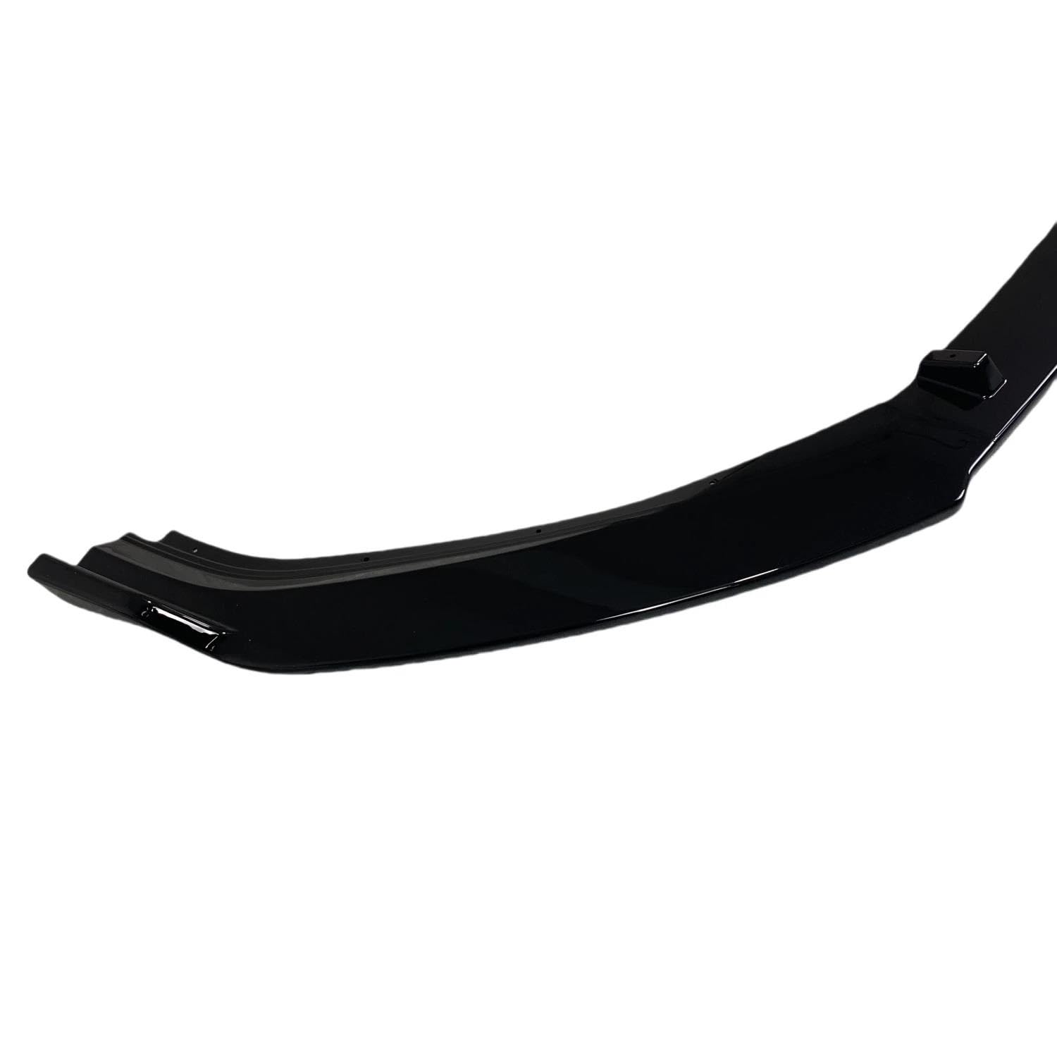 Difusor De Labio Delantero para Seat para León MK2 1P FR S/T TSI Facelift 2009-2012 3 Piezas, Negro Brillante Autopartes