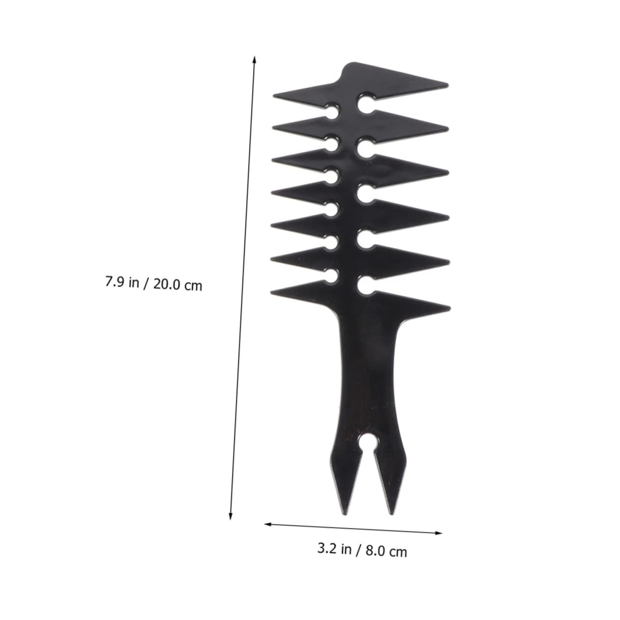 Abaodam 6 Stk Frisierkamm Ölpestkamm Rechenkamm Haarstylingkamm Für Männer Styling-tools Und -geräte Geldbeutelkamm Breiter Spitzkamm Haarkamm Perücke Zopf Kamm Abs Zubehör Mann Jahrgang