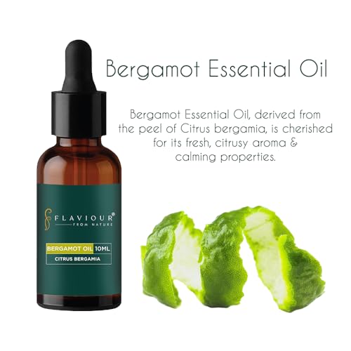 Aceite esencial de bergamota 10ml puro y natural miniatura 2