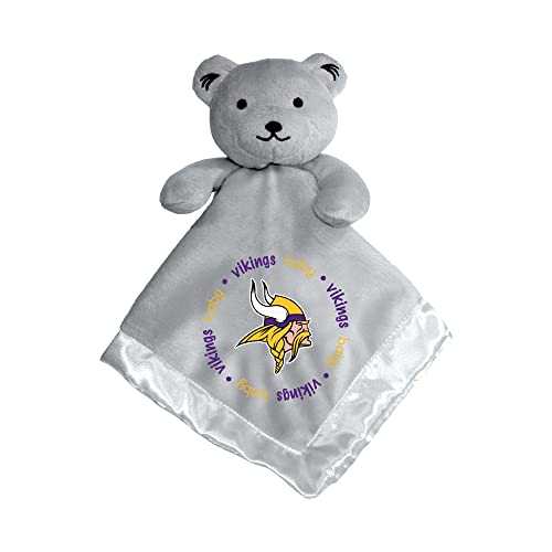 Image of Baby Fanatic NFL Baby Security Blanket Bear Snuggle Toy for Newborn Boy Girl Unisex Stuffed Animal Officially Licensed